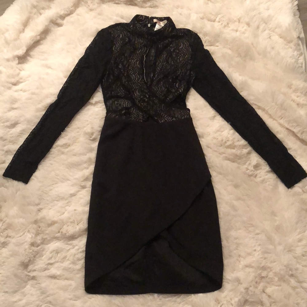 Black Laze Dress - One Time Wear